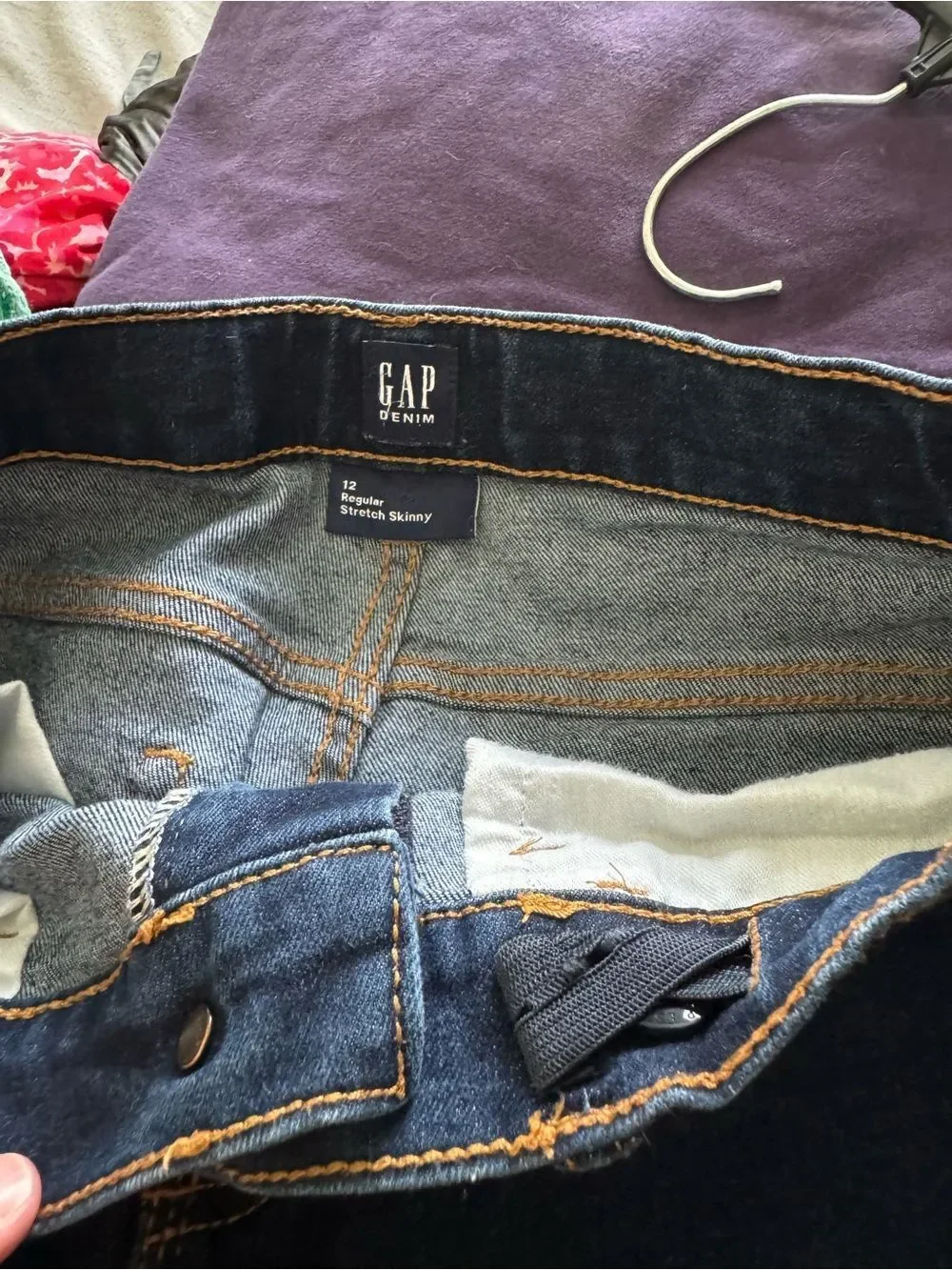 Gap Girls Stretch Skinny Jeans 12